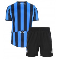Atalanta Domáci Detský futbalový dres 2025-26 Krátky Rukáv (+ trenírky)